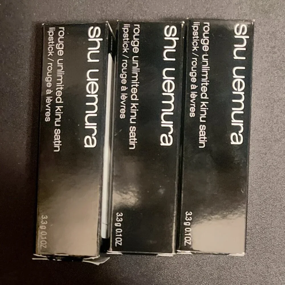 NIB Shu Uemura rouge unlimited lip conditioning 12 hr kinu satin KS BR 785